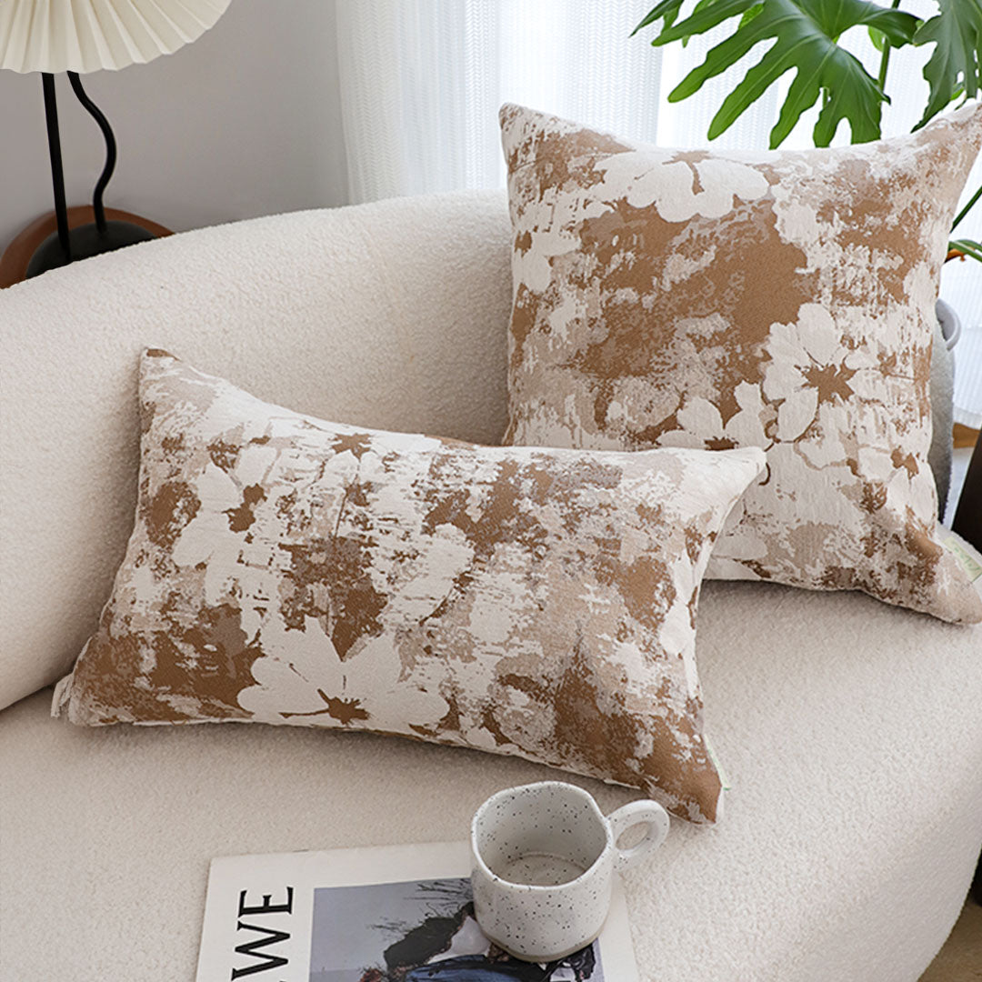 SOGA 45cm Rustic Bloom Floral Pillowcase