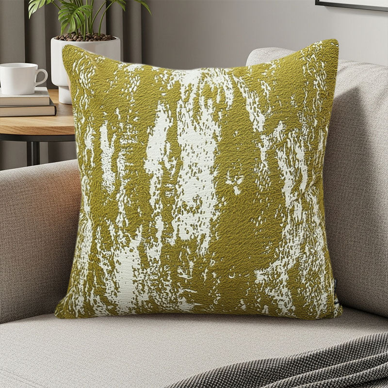 SOGA 45cm Olive Drift” Reverse-Print Decorative Pillowcase