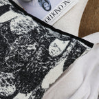 SOGA 45cm Bold Abstract Black & White Pillowcase