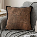 SOGA 45cm Square Textured Wave Pillowcase – Modern Style & Cozy Accent Cover