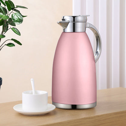 Soga 1.8L Rose Color 3-Layer Vacuum Insulated Stainless Steel Flask