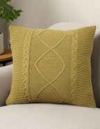 SOGA 2X 45cm Retro Twisted Vine Rhombus Pillowcase