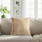 SOGA 45cm Velvet Pillowcase (Champagne Beige)