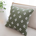 SOGA 2X 45cm Geometric Cross Pattern Pillow Cover