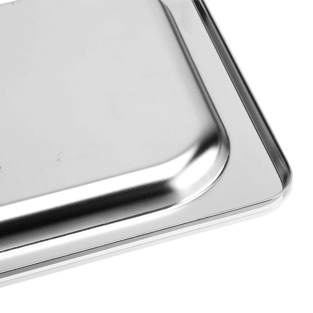 SOGA Gastronorm GN Pan Lid Full Size 1/1 Stainless Steel Tray Top Cover