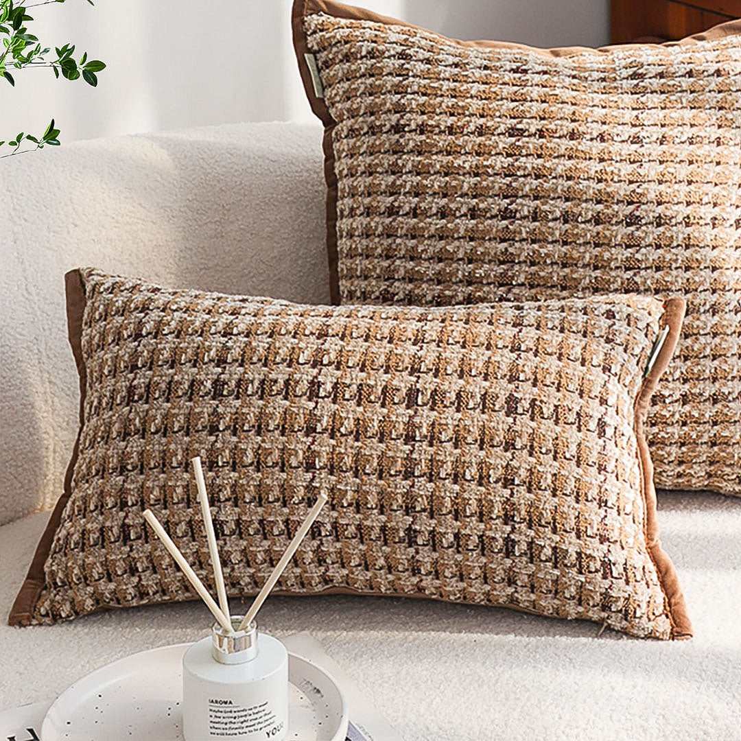 SOGA 30x50cm Modern Brown Rectangular Pillowcase