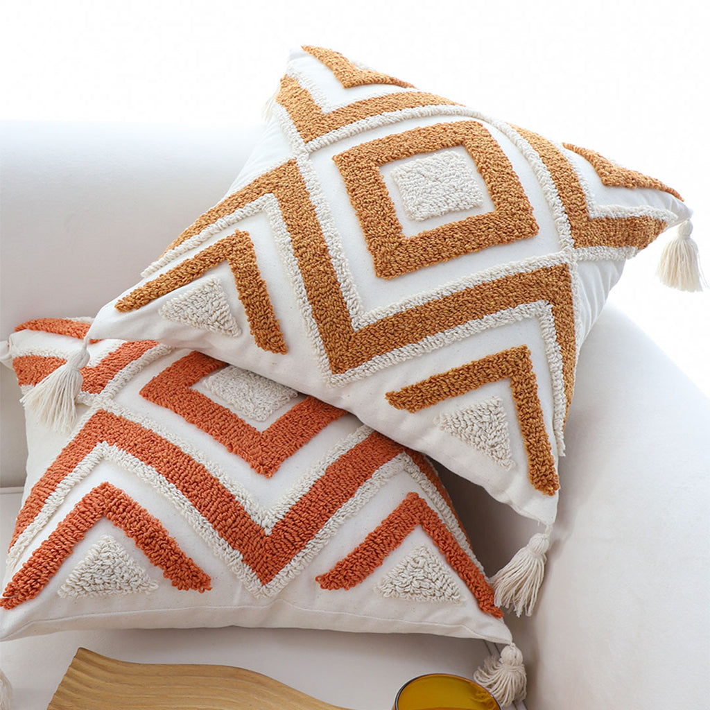 SOGA 45cm Layered Diamond Luxe Pillowcase