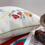 SOGA 45cm Vintage Floral Pillowcase