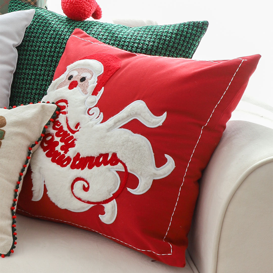 SOGA 2X 45cm Classic Santa Claus Christmas Pillowcase