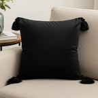 SOGA 45cm Black Art Deco Geometric Outdoor Pillowcase