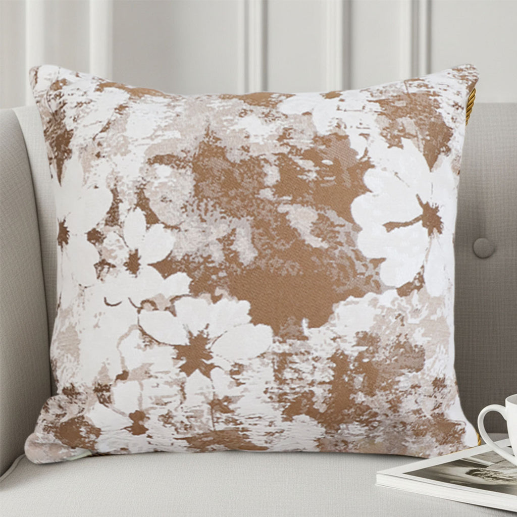 SOGA 45cm Rustic Bloom Square Pillowcase