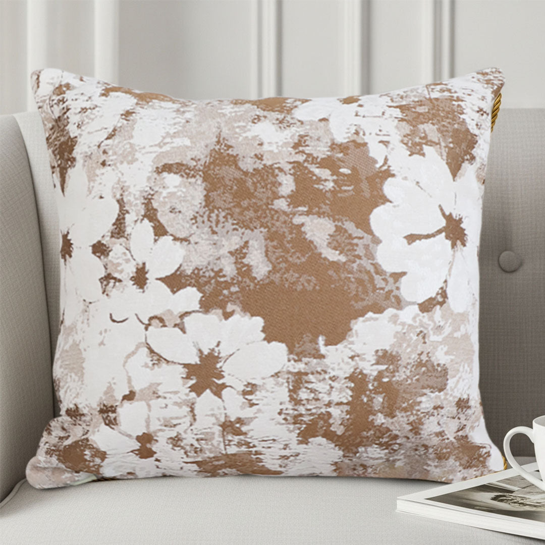 SOGA 45cm Rustic Bloom Square Pillowcase