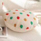 SOGA 45cm Colorful Polka Dot Round Pillowcase