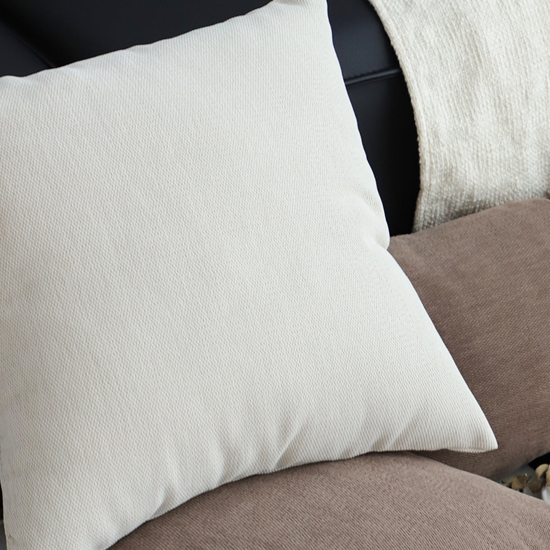 SOGA 45cm Luxe White Rectangular Lumbar Pillowcase