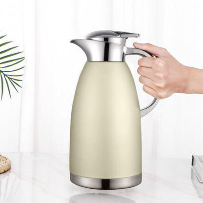 Soga 2.3L Gold Color 3-Layer Vacuum Insulated Stainless Steel Flask