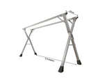 SOGA 2.4m Portable Standing Clothes Drying Rack Foldable Space-Saving Laundry Holder Indoor Outdoor