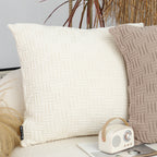 SOGA 45cm Pure White Serenity Soft & Stylish Accent Pillowcase