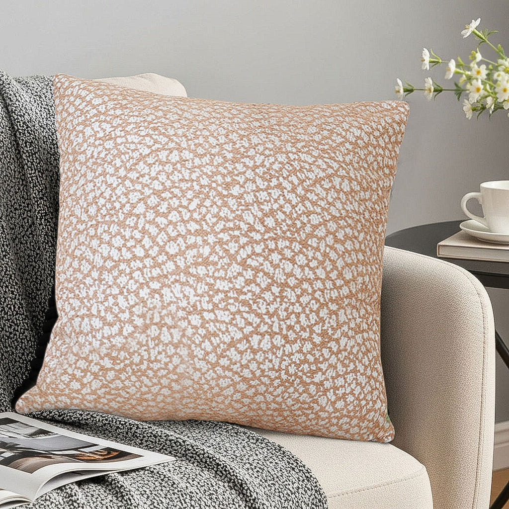 SOGA 45cm Accessorize Dezi Cream Geometric Pillowcase