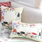 SOGA 2X 30x50cm Floral Butterfly Pillowcase
