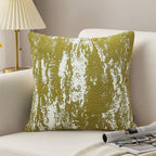 SOGA 2X 45cm Olive Drift” Reverse-Print Decorative Pillowcase