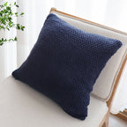 SOGA 45cm Textured Midnight Pillowcase