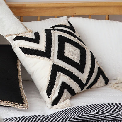 SOGA 45cm Bold Tribal Geometry Pillowcase
