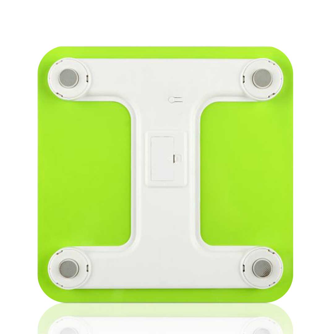SOGA 180kg Digital Fitness Weight Bathroom Gym Body Glass LCD Electronic Scales Green
