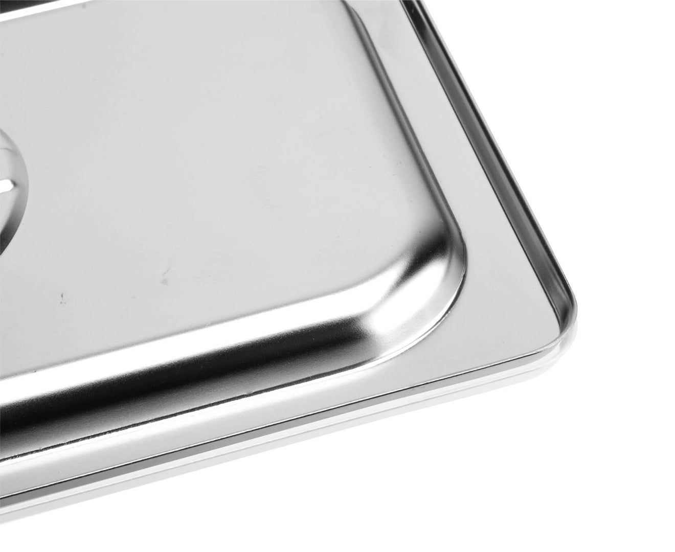 SOGA Gastronorm GN Pan Lid Full Size 1/3 Stainless Steel Tray Top Cover