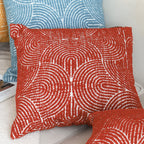 SOGA 45cm Burgundy Cinnabar Rectangular Pillowcase for Home Decor