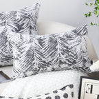 SOGA 2X 30x50cm Palmbeach Rectangular Tropical Pillowcase