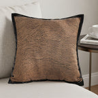 SOGA 45cm Square Textured Wave Pillowcase – Modern Style & Cozy Accent Cover