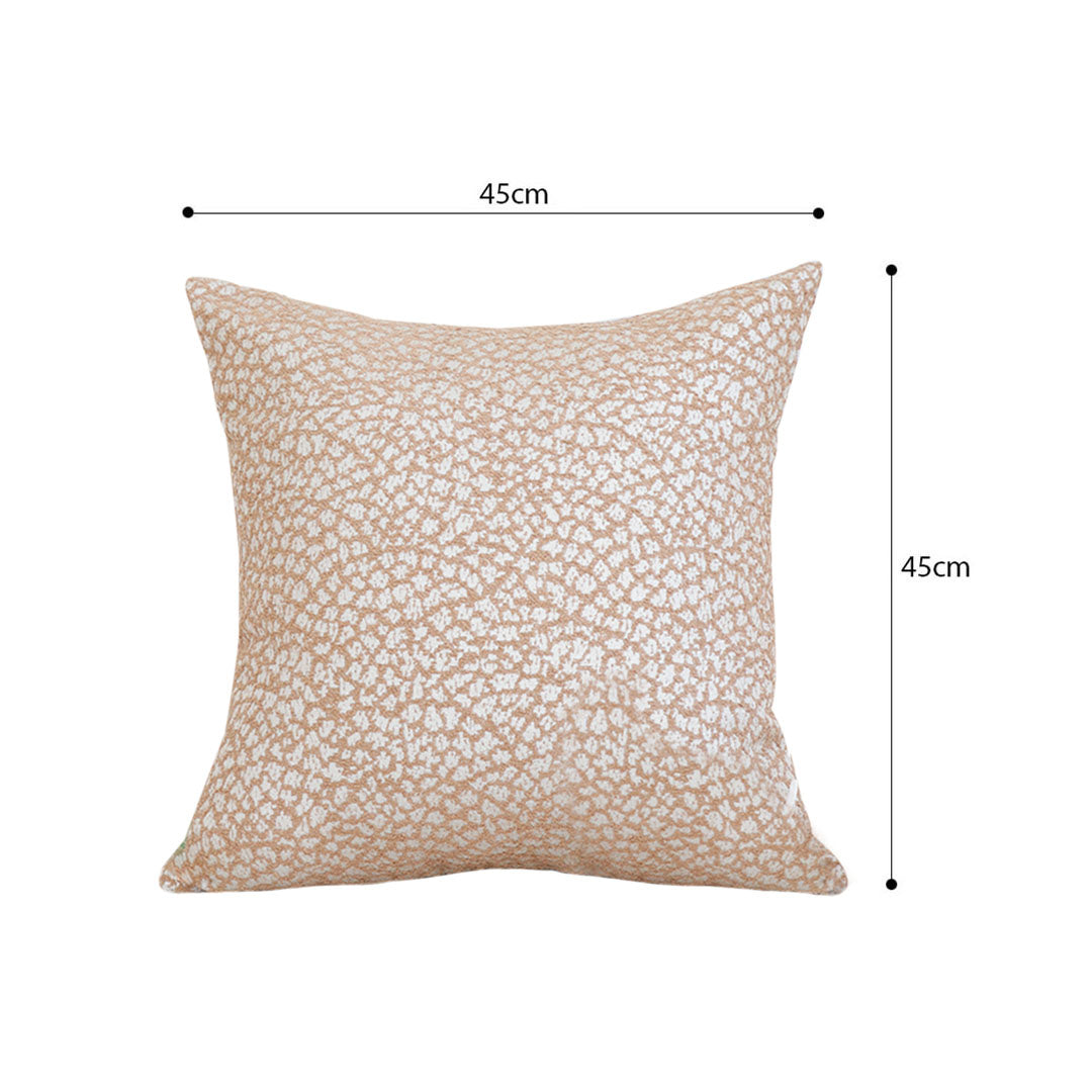 SOGA 2X 45cm Accessorize Dezi Cream Geometric Pillowcase