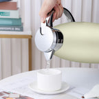 Soga 1.8L Gold Color 3-Layer Vacuum Insulated Stainless Steel Flask