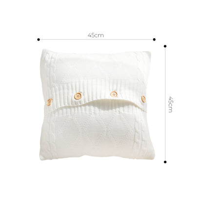 SOGA 45cm Knit Comfort Pillowcase