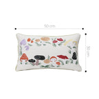 SOGA 30x50cm Floral Butterfly Pillowcase