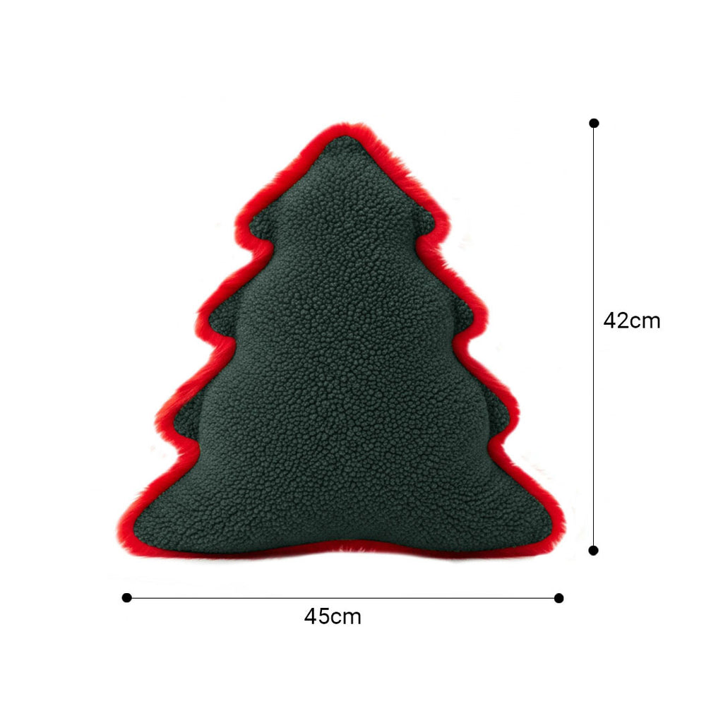 SOGA 42x45cm Christmas Tree Figural Pillowcases