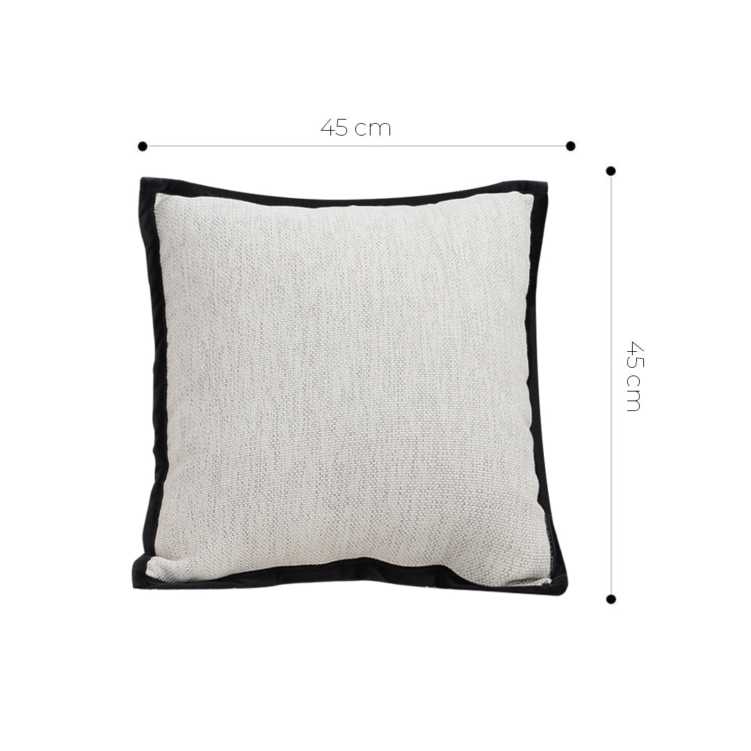 SOGA 2X 45cm french style solid texture throw Pillowcase