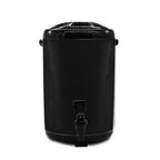 SOGA 3.7 Gal Stainless Steel Insulated Milk Tea Barrel Hot and Cold Beverage Dispenser Container with Faucet Black