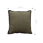SOGA 45cm Soft Olive Green Square Decorative Pillowcase