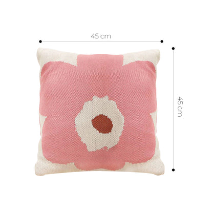 SOGA 45cm Blush Bloom Pillowcase