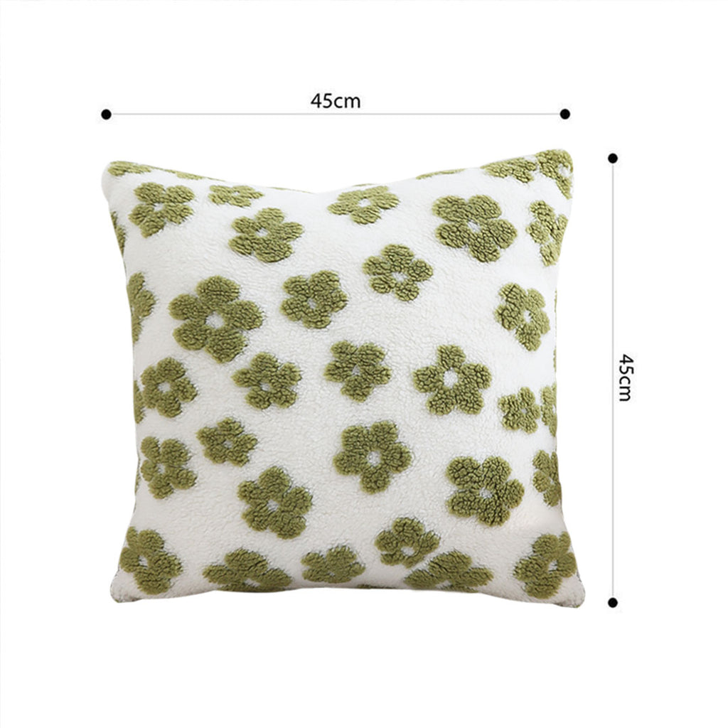 SOGA 2X 45cm Garden Bloom Delight Pillowcases – Elegant Floral Decorative Cushion Covers for Sofa, Bed & Home Décor