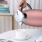 Soga 2.3L Rose Color 3-Layer Vacuum Insulated Stainless Steel Flask