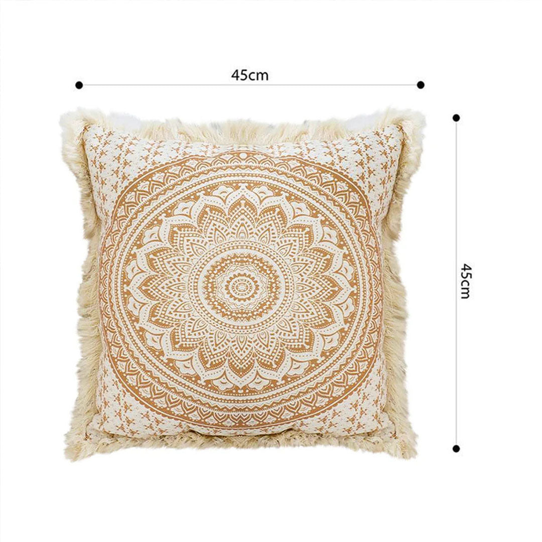SOGA 45cm Mandala Elegance Pillowcase