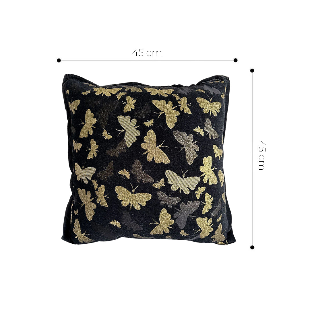 SOGA 45cm Vintage Butterfly Decorative Pillowcase