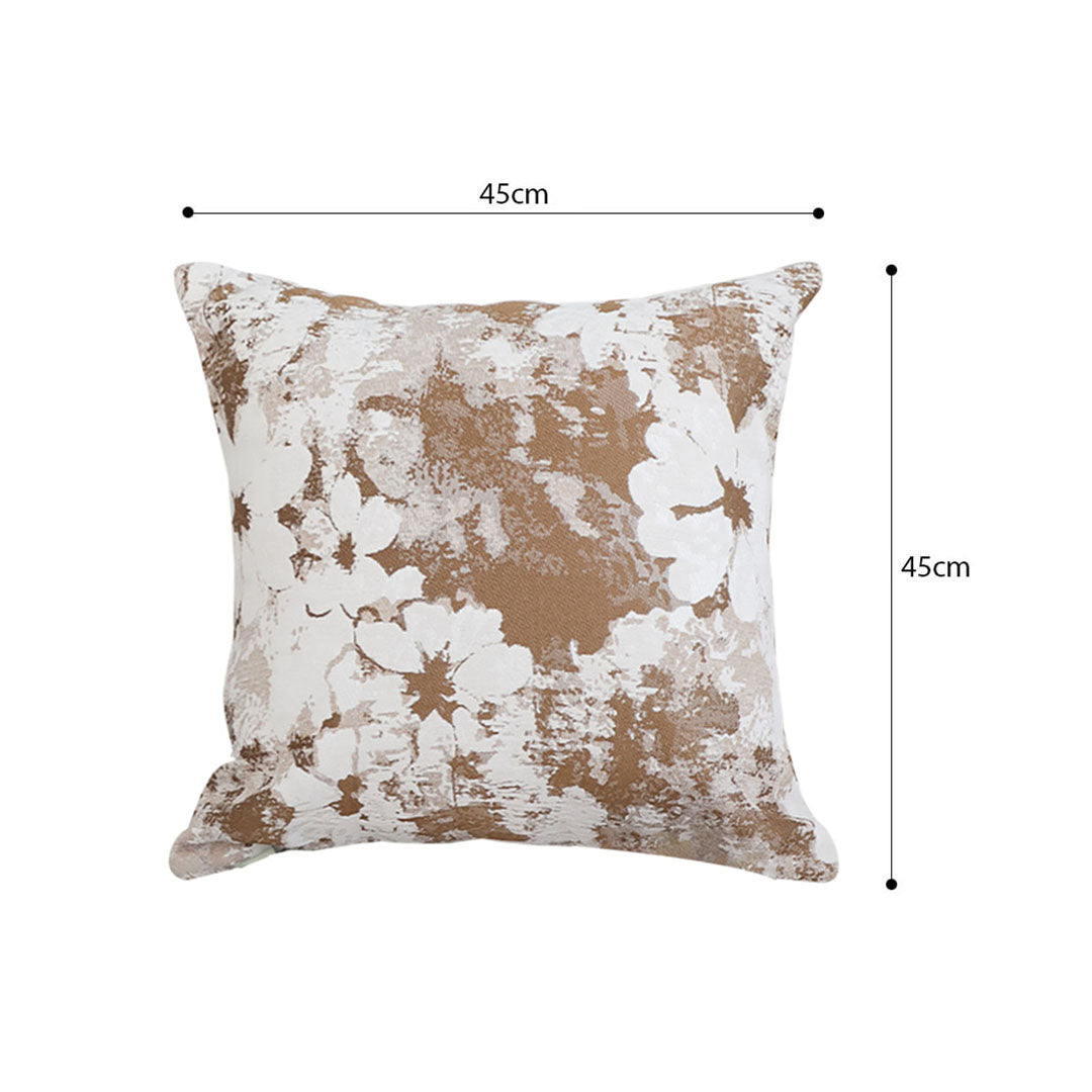 SOGA 2X 45cm Rustic Bloom Square Pillowcase