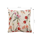 SOGA 45cm Botanical Floral Pillowcase (Light)