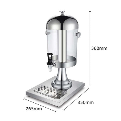 SOGA 2x Single 8L Juicer Water Milk Coffee Pump Beverage Drinking Utensils