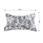 SOGA 30x50cm Palmbeach Rectangular Tropical Pillowcase