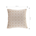 SOGA 45cm Quilted Diamond Pillowcase