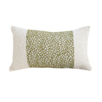 SOGA 30x50cm Textured Green Accent Pillowcase